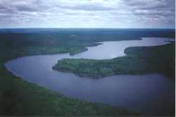 Aerial photo of Lake